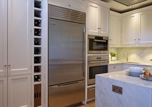 white modern kitchen