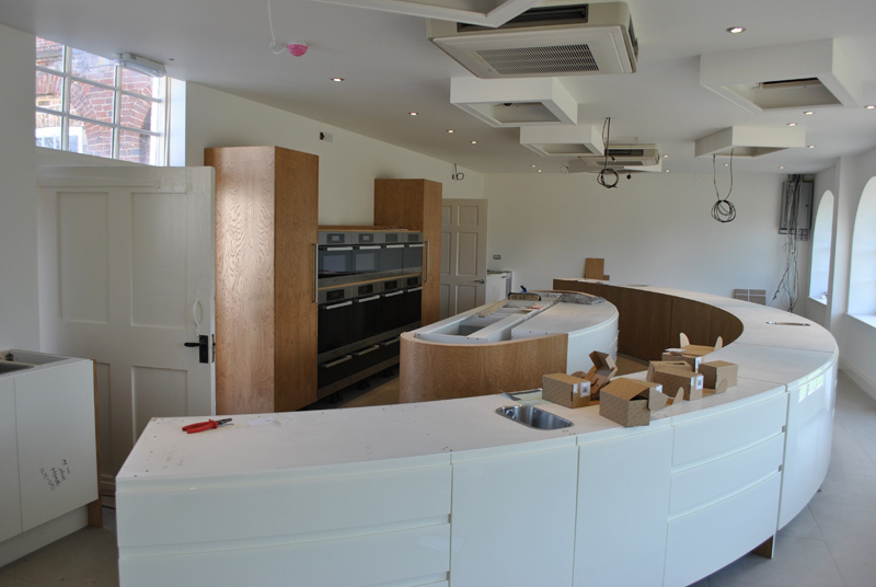the cookery school at Braxted Park
