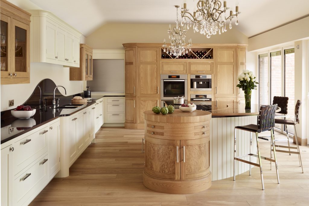 Wood Themed Modern Kitchen